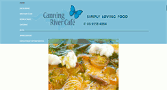 Desktop Screenshot of canningrivercafe.com